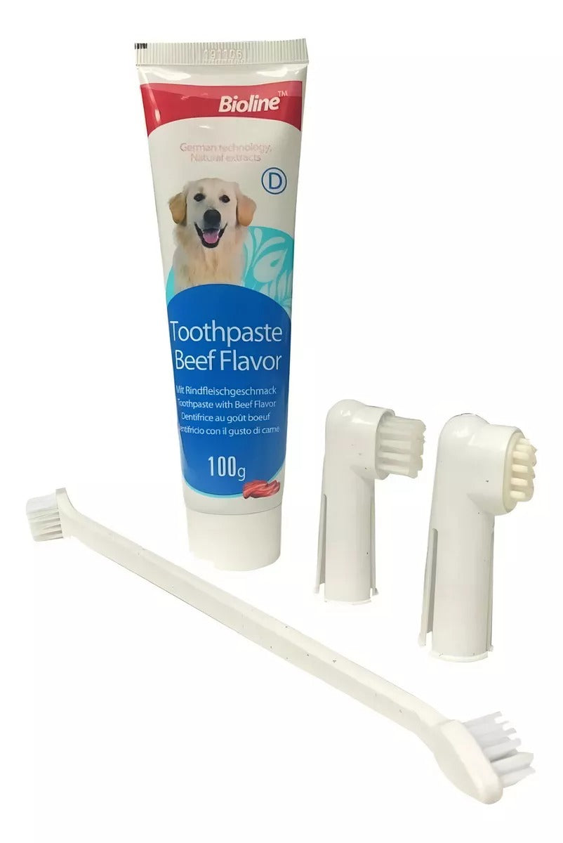 SET CUIDADO DENTAL BIOLINE PARA PERROS