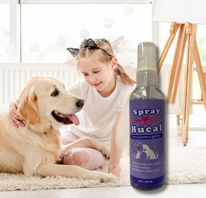 SPRAY BUCAL PARA MASCOTAS 100 ML