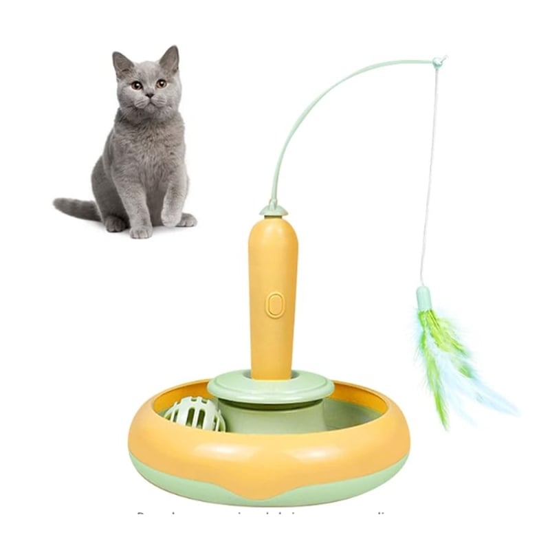 PLUMA JUGUETE ELÉCTRICA PARA GATOS