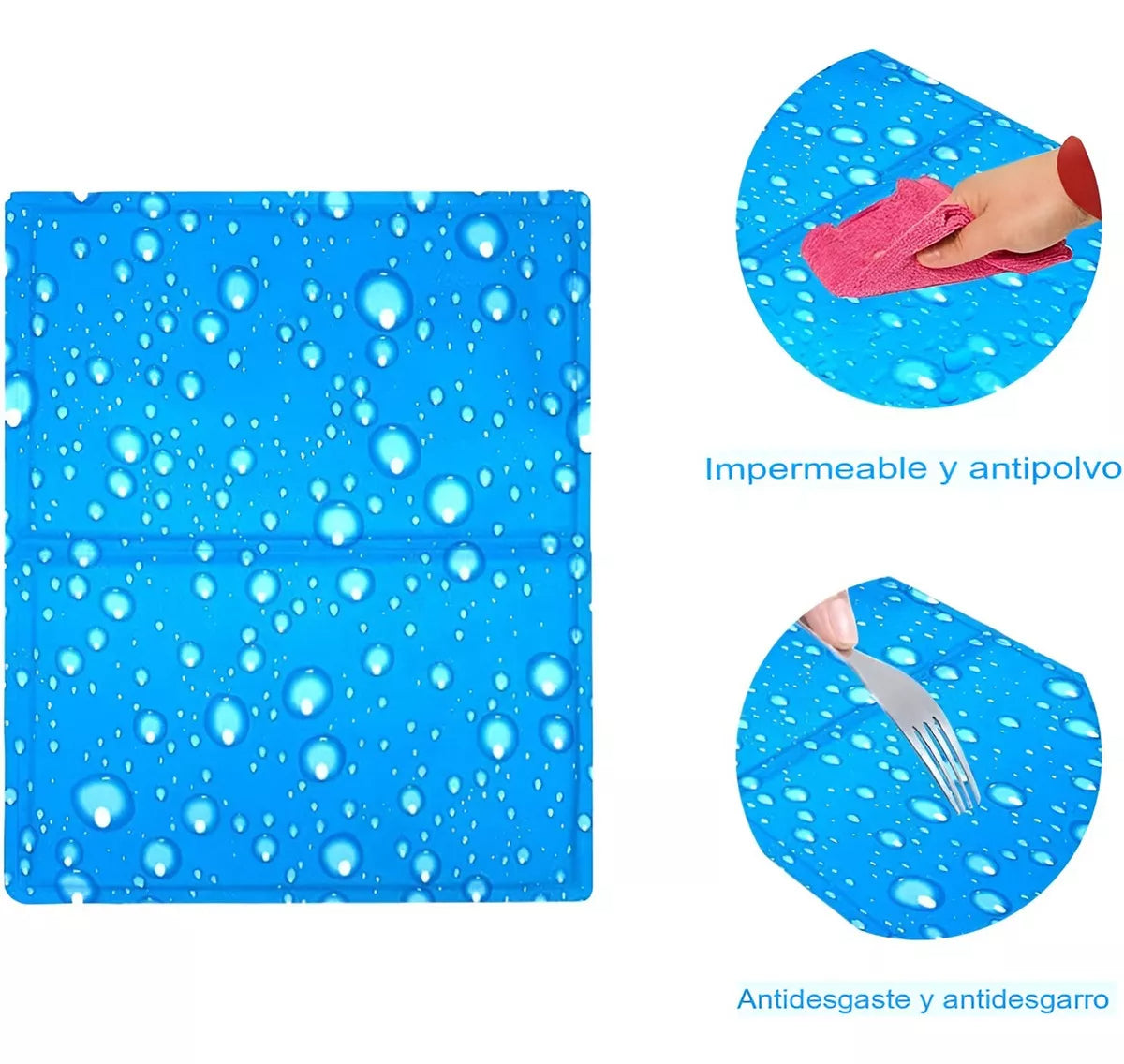 MANTA REFRESCANTE DE GEL FRÍO PARA MASCOTAS