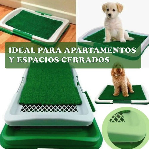 BAÑO ECOLÓGICO PORTÁTIL PARA CACHORROS