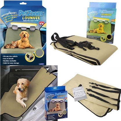 FUNDA CUBRE ASIENTO DE AUTO PARA MASCOTAS