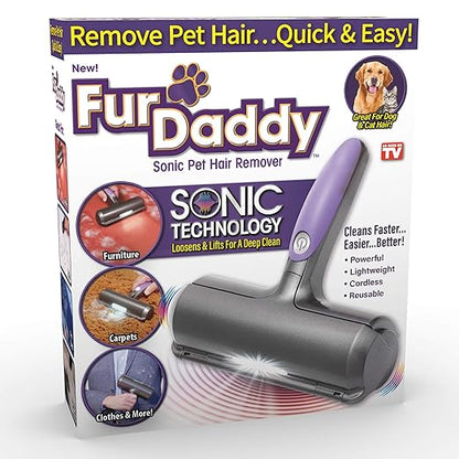 REMOVEDOR DE PELO FUR DADDY CON LUZ LED