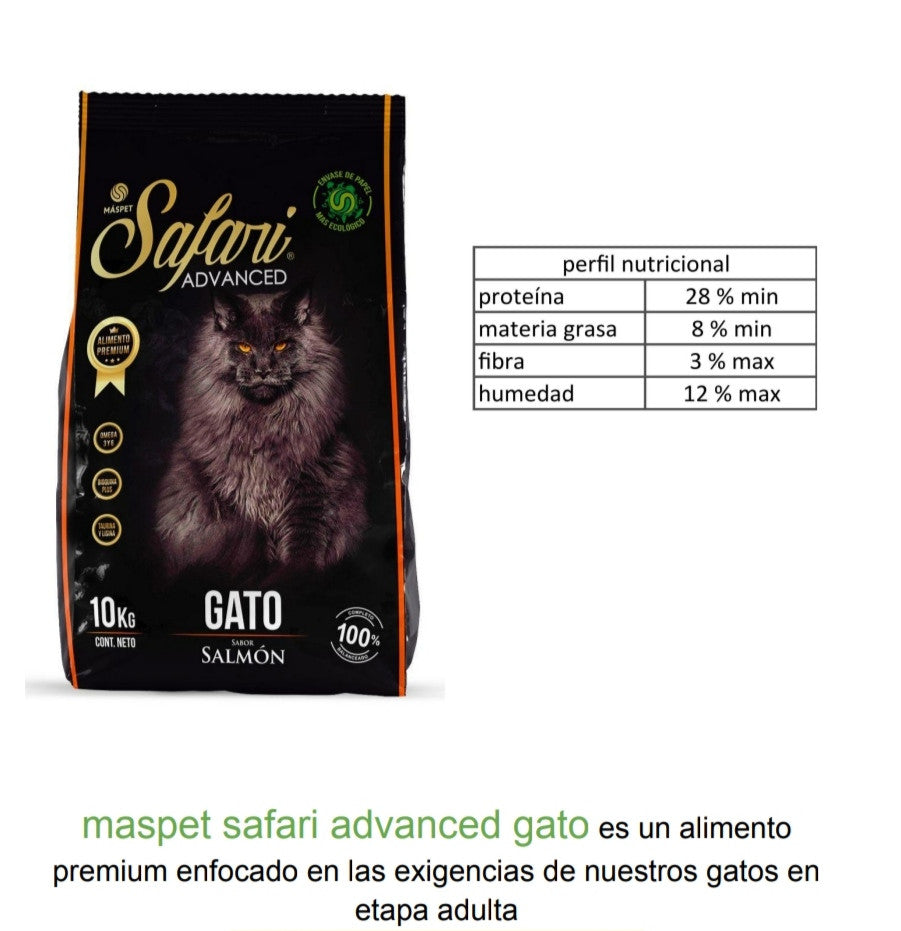 ALIMENTO SAFARI GATO